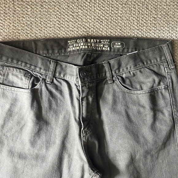 Old Navy Green slim jeans 36x30​​​​ - Picture 4 of 4